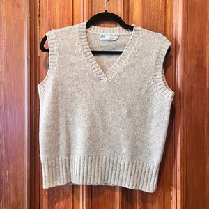Vintage Wool Sweater Vest